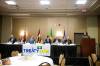 Seven of the 11 candidates running for mayor of Winnipeg appeared at a debate hosted by the Treaty 1 First Nations. (Mikaela MacKenzie / Winnipeg Free Press)