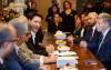 JOHN WOODS / THE CANADIAN PRESS
                                Prime Minister Justin Trudeau met with members of the Iranian community at the Tehran Cafe in Winnipeg on Friday.
