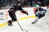 ROSS D. FRANKLIN / THE ASSOCIATED PRESS FILES
                                Arizona Coyotes defenceman J.J. Moser tries to keep the puck away from Winnipeg Jets centre Mark Scheifele, who scored the goal that tied the game 2-2 before Blake Wheeler won it for Winnipeg in overtime on Friday.