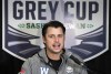 Winnipeg Blue Bombers quarterback Zach Collaros responds to questions during media day in Regina, on Thursday, November 17, 2022. The Winnipeg Blue Bombers will be playing against the Toronto Argonauts in the 109th Grey Cup on Sunday. THE CANADIAN PRESS/Paul Chiasson