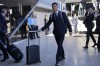 Portugal's Cristiano Ronaldo arrives with the Portuguese team at Lisbon airport to depart for the World Cup in Qatar, Friday, Nov. 18, 2022. (AP Photo/Armando Franca)