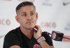 Canada head coach John Herdman speaks to the media during a press conference at the World Cup in Doha, Qatar during on Thursday, November 24, 2022. Herdman has apparently given Croatia some bulletin-board material ahead of its World Cup showdown with Canada on Sunday. THE CANADIAN PRESS/Nathan Denette