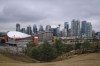 The Calgary skyline is seen on Friday, Sept. 15, 2017. The Calgary Chamber of Commerce says Alberta's proposed sovereignty act will be damaging to businesses. THE CANADIAN PRESS/Jeff McIntosh