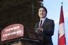 Prime Minister Justin Trudeau speaks during an announcement in Ingersoll, Ont., on Monday, December 5, 2022. The prime minster says he is 