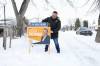 RUTH BONNEVILLE / WINNIPEG FREE PRESS
                                NDP candidate Logan Oxenham puts up a sign on supporter’s property on Aldine street for the upcoming Kirkfield park byelection.