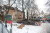 MIKE DEAL / WINNIPEG FREE PRESS
                                The remains of a fire in a temporary encampment in a community garden on Langside Street between Sargent and Cumberland avenues.