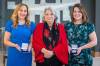 SUPPLIED
                                Carla Cooke, left, and Tracey Salamondra, right, designed a cross-curricular, community-based project for their Grade 11 students to investigate the histories of their rural community from Governor General Mary Simon.