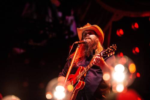 Mike Sudoma/Winnipeg Free Press Files
                                Country star Chris Stapleton played to a packed Canada Life Centre when his All American Road Show Goes to Canada Tour came to town May 7.