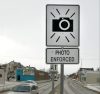 JOE BRYKSA/WINNIPEG FREE PRESS Local-(See Owen story)- As of Jan 01, 2003 motorists who speed- or run through red lights at controlled photo radar intersection will now be fined- Intersections such as this one at William and Isabel have huge warning signs- Jan 01, 2003