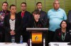 Cambria Harris, a daughter of Morgan Harris, speaks during a press conference at the Assembly of First Nations Special Chiefs Assembly in Ottawa, on Thursday, Dec. 8, 2022. THE CANADIAN PRESS/Spencer Colby