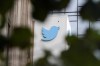 FILE - A sign at Twitter headquarters is shown in San Francisco, Thursday, Dec. 8, 2022. Twitter has suspended an account that used publicly available flight data to track Elon Musk's private jet, despite a pledge by the social media platform's new owner to keep it up because of his free speech principles. (AP Photo/Jeff Chiu, File)