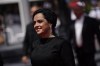 FILE - Taraneh Alidoosti poses for photographers upon arrival at the premiere of the film 'Leila's Brothers' at the 75th international film festival, Cannes, southern France, Wednesday, May 25, 2022. Iranian authorities arrested Alidoosti, one of the country’s most famous actresses on charges of spreading falsehoods about nationwide protests that grip the country, state media said Saturday, Dec. 17. (AP Photo/Daniel Cole, File)