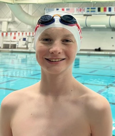 Canadian artistic swimmer Chris Niehaus is shown in a handout photo. THE CANADIAN PRESS/HO-Stephanie Breitigam **MANDATORY CREDIT**