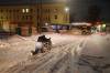 JOHN WOODS / WINNIPEG FREE PRESS A man pushes his wheelchair as he makes his way down McGee St after a day of heavy snowfall in Winnipeg Monday, December 27, 2021. Twenty centimetres were expected to fall before the end of day.