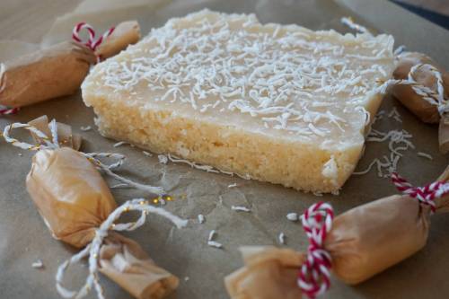 This Cocoanut Caramels recipe ran during the holidays in 1909. (Eva Wasney / Winnipeg Free Press)