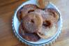 These apple dessert latkes by Judy Zeidler were published in the Free Press in 1987. (Photo by Eva Wasney)