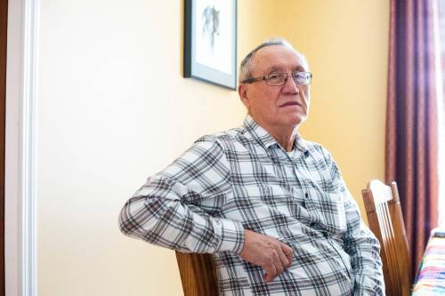 MIKAELA MACKENZIE / WINNIPEG FREE PRESS
                                Language keeper Ken Paupanekis, 78, teaches Cree on a part-time basis at the University of Manitoba.