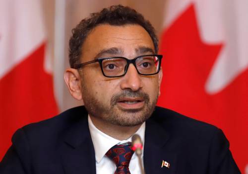 PATRICK DOYLE / THE CANADIAN PRESS FILES
                                Minister of Transport Omar Alghabra.