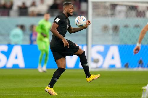 Aijaz Rahi / The Associated Press files
                                Canadian Cyle Larin and his club side Brugge will be active in the UEFA Champions League round of 16.