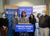 JESSICA LEE / WINNIPEG FREE PRESS
                                “We want to ensure that we are providing care here in Manitoba and building the capacity right here in our province,” said Health Minister Audrey Gordon (centre).