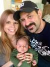 SUPPLIED
                                Brent Wery with his partner Amanda and their son Oesen. Brent was killed in a collision Sunday.