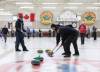 JESSICA LEE / WINNIPEG FREE PRESS
                                Curlers take part in the opening day of the Manitoba Open Thursday at The Granite Curling Club.