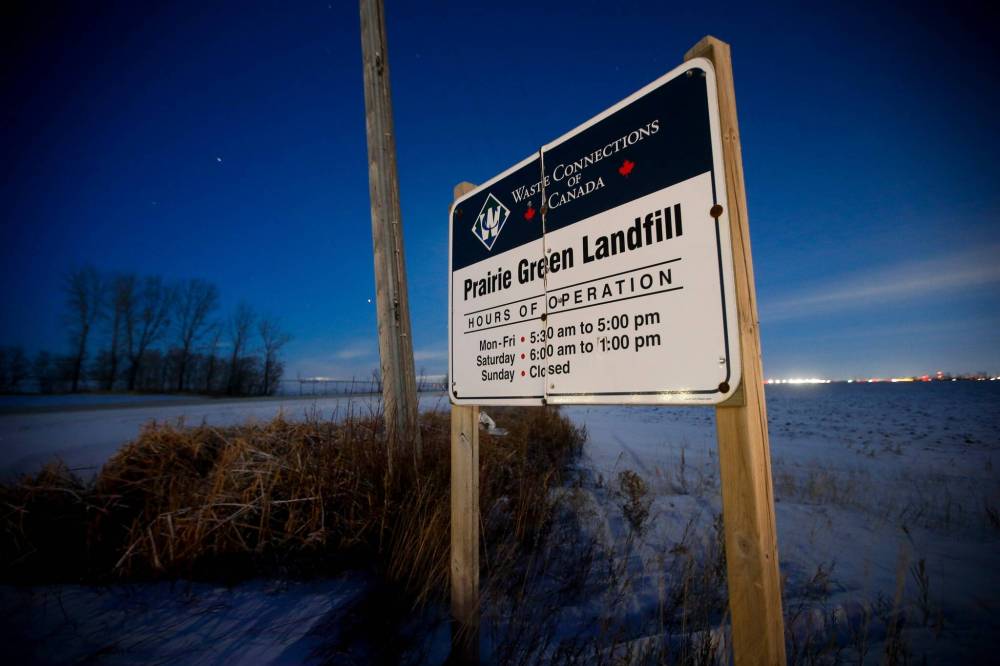 JOHN WOODS / WINNIPEG FREE PRESS FILES
                                Committee members are exploring the likelihood of finding the remains of Morgan Harris and Marcedes Myran at the Prairie Green Landfill, just north of Winnipeg.