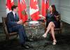 Prime Minister Justin Trudeau meets with Manitoba Premier Heather Stefanson in Winnipeg on Sept. 1, 2022. Their next face-to-face conversation will focus on a health-care funding deal between Ottawa and the provinces. (John Woods / The Canadian Press files)