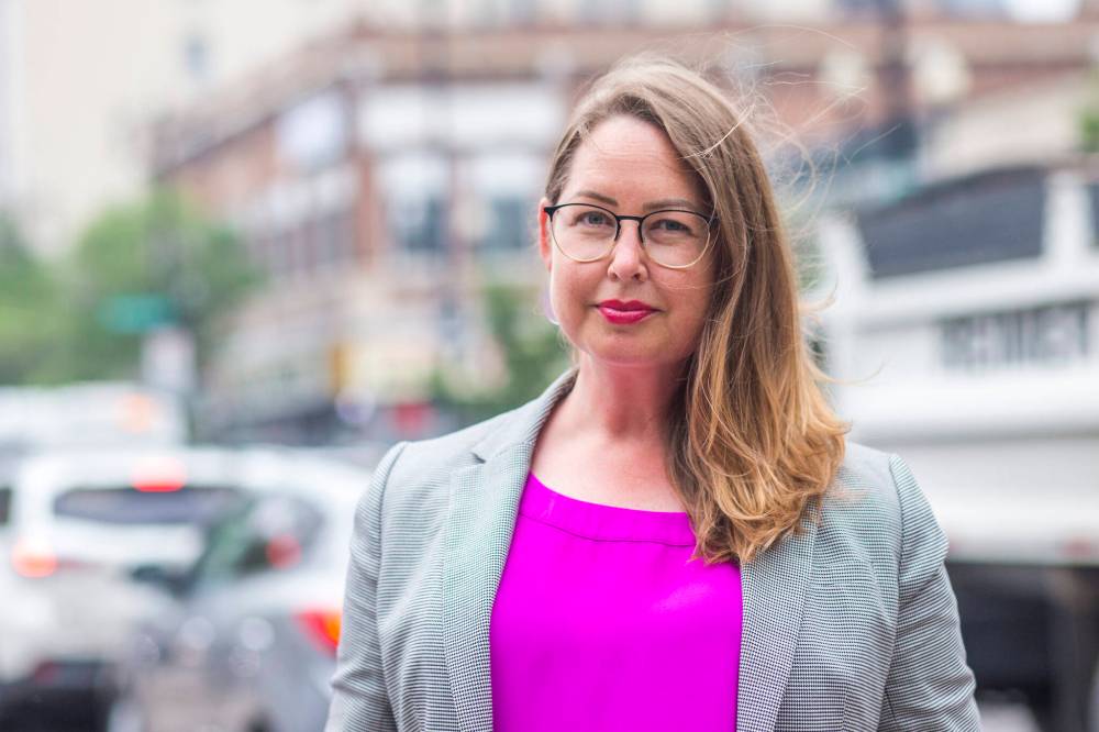 MIKAELA MACKENZIE / WINNIPEG FREE PRESS FILES
                                Kate Fenske is the CEO of Downtown Winnipeg BIZ. Thirty per cent of downtown ground-floor units are vacant, Downtown Winnipeg BIZ data shows.