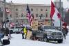 The Feb. 4 to 23, 2022, protest ended up costing the City of Winnipeg close to $400,000, including roughly $100,000 in police overtime. (Daniel Crump / Winnipeg Free Press files)