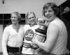 Bobby Hull (left) with his Hot Line mates Anders Hedberg (centre) and Ulf Nilsson.