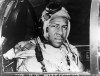 FILE - This circa 1950 photo provided by the U.S. Navy shows Jesse Brown in the cockpit of an F4U-4 Corsair fighter at an unidentified location. In December 2022, FedEx founder Fred Smith gifted the proceeds from the film “Devotion,” which he financed, that tells the story of groundbreaking Naval aviators Brown and Thomas Hudner. The proceeds will fund in part scholarships for the children of Navy service members studying STEM. (U.S Navy via AP, File)