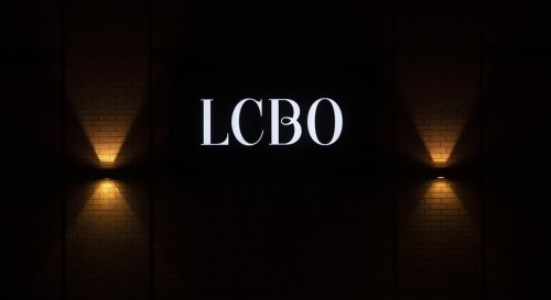 The LCBO logo is illuminated on the wall of a store Tuesday March 30, 2021 in Ottawa. The Liquor Control Board of Ontario says an unauthorized party embedded 