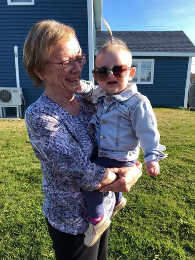 Charlene Snow and her granddaughter, Nora Snow, are seen in 2021 in this handout image provided Jan. 12, 2023. The family of a 67-year-old Cape Breton woman says Charlene Snow died at home the night she left her local emergency department, after she waited seven hours without seeing a doctor. THE CANADIAN PRESS/HO-Katherine Snow **MANDATORY CREDIT**