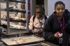 Students select food items at a self-service counter during lunch break at Tonalea K-8 school in Scottsdale, Ariz., Dec. 12, 2022. (AP Photo/Alberto Mariani)
