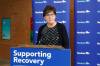 MIKE DEAL / WINNIPEG FREE PRESS
                                Janice Morley-Lecomte the provincial Minister of Mental Health and Community Wellness announces Monday morning, that the Manitoba government will be investing $224,667 to expand capacity for the Child and Adolescent Eating Disorders Program at the Health Sciences Centre.