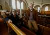 Crescent-Fort Rouge United Church Rev. Marc Whitehead and liason Sandi Howell are thrilled to have the community&rsquo;s help. (John Woods / Winnipeg Free Press)