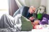 MIKAELA MACKENZIE / WINNIPEG FREE PRESS
                                Eric De Schepper cares (drips water into her mouth using a syringe) for his common-law wife, Katherine Ellis, who has pancreatic cancer and has opted for palliative care.