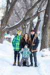 MIKAELA MACKENZIE / WINNIPEG FREE PRESS
                                Olisya Chychkevych and her sons, Bohdan (15, left), Danylo (four), and Nazariy (22).
