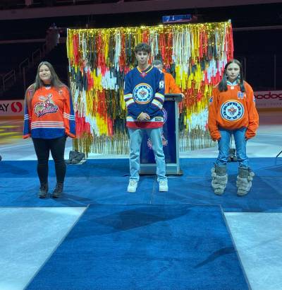 SHELLEY COOK / WINNIPEG FREE PRESS
                                The Winnipeg Aboriginal Sport Achievement Centre Night and Moose Follow Your Dreams Day jerseys will be worn by Jets and Moose players.