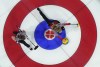 Northwest Territories fourth Jo-Ann Rizzo, right, delivers a rock as third Margot Flemming prepares to sweep while playing Newfoundland and Labrador at the Scotties Tournament of Hearts, in Kamloops, B.C., Monday, Feb. 20, 2023. Nova Scotia, Northwest Territories and Northern Ontario improved to 3-1 with victories Monday morning at the Canadian women's curling championship. THE CANADIAN PRESS/Darryl Dyck