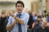Prime Minister Justin Trudeau holds a town hall event with the carpenters' union in Woodbridge, Ont., on Tuesday, February 21, 2023. THE CANADIAN PRESS/Chris Young