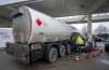 Diesel and other fuel is delivered to a gas station in Frankfurt, Germany, Friday, Jan. 27, 2023. Oil prices per barrel on the one-year anniversary of Russia's invasion of Ukraine are hovering around the $75 mark again, very close to where they were before right before Vladimir Putin's run-up to war last winter.&nbsp;&nbsp;THE CANADIAN PRES/AP-Michael Probst