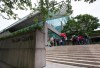 Media wait outside B.C. Supreme Court, in Vancouver, B.C., on Tuesday June 2, 2015. A proposed class-action lawsuit accuses the British Columbia government of 