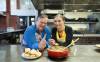 RUTH BONNEVILLE / WINNIPEG FREE PRESS
                                RWB professional dancer Alanna McAdie and her mom, Margaret, make a batch of Margaret&rsquo;s Chicken Stew at RRC Paterson Global Foods Institute in Jane&rsquo;s restaurant kitchen.
