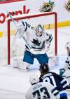 Fred Greenslade / THE CANADIAN PRESS
                                Sharks netminder James Reimer made 36 saves against the Jets Monday night.