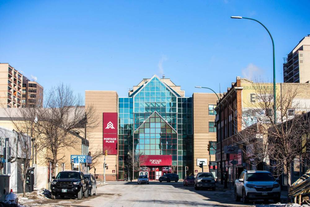 MIKAELA MACKENZIE / WINNIPEG FREE PRESS FILES
                                Portage Place in downtown Winnipeg.