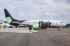 A Flair Airlines plane is shown in this undated handout photo at the at the Fort Lauderdale airport. THE CANADIAN PRESS/HO-Fair Airlines
* MANDATORY CREDIT *