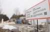 A sign advising people that entrance to Canada via Roxham road is illegal is shown on the Canada/US border in Hemmingford, Que., Saturday, March 25, 2023. THE CANADIAN PRESS/Graham Hughes