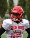 Supplied
                                Richard Lugumire was living his dream playing U.S. college football for a Canadian school.